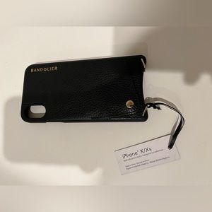 NWT Bandolier Leather Case for iPhone X